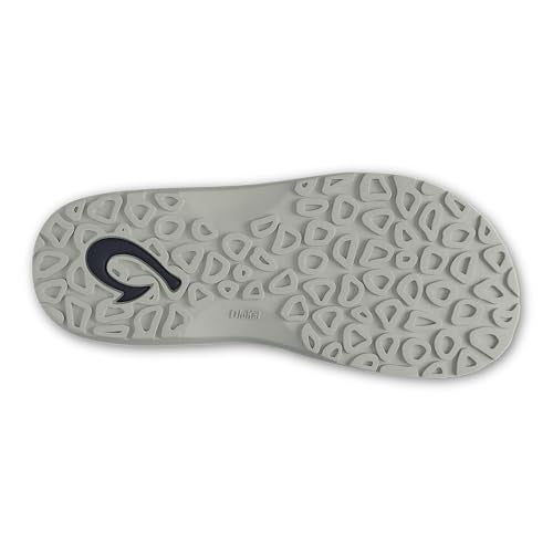 OLUKAI Ohana Palua Men's Water Friendly Sandals, Everyday Flip Flops, Arch Support & Comfort Fit, Lightweight & Durable, Enhanced Grip & Traction, Cloud Grey/Rock, 11 - Image 4