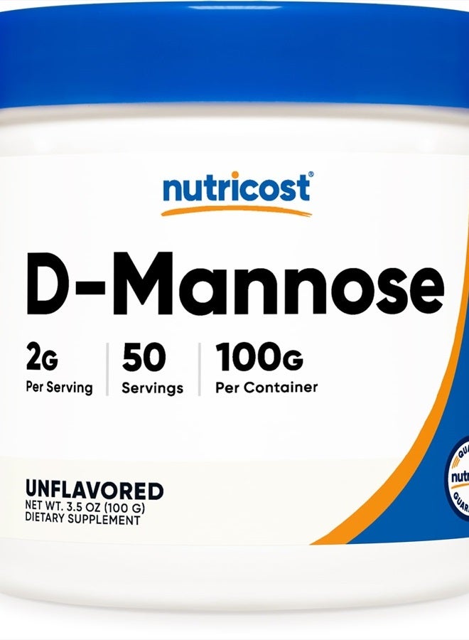 Nutricost دي مانوز 100 جرام (50 حصة) - 3.5 أونصة - Image 1