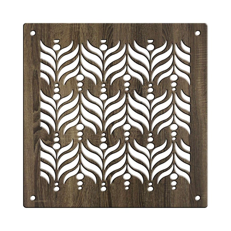 Random فاصل غرف خشبي عشوائي مع 12 لوحة مع موصلات خطاف مثالي لغرفة المعيشة أو المكتب أو المعبد أو ديكور المنزل RSD8140 - Image 2