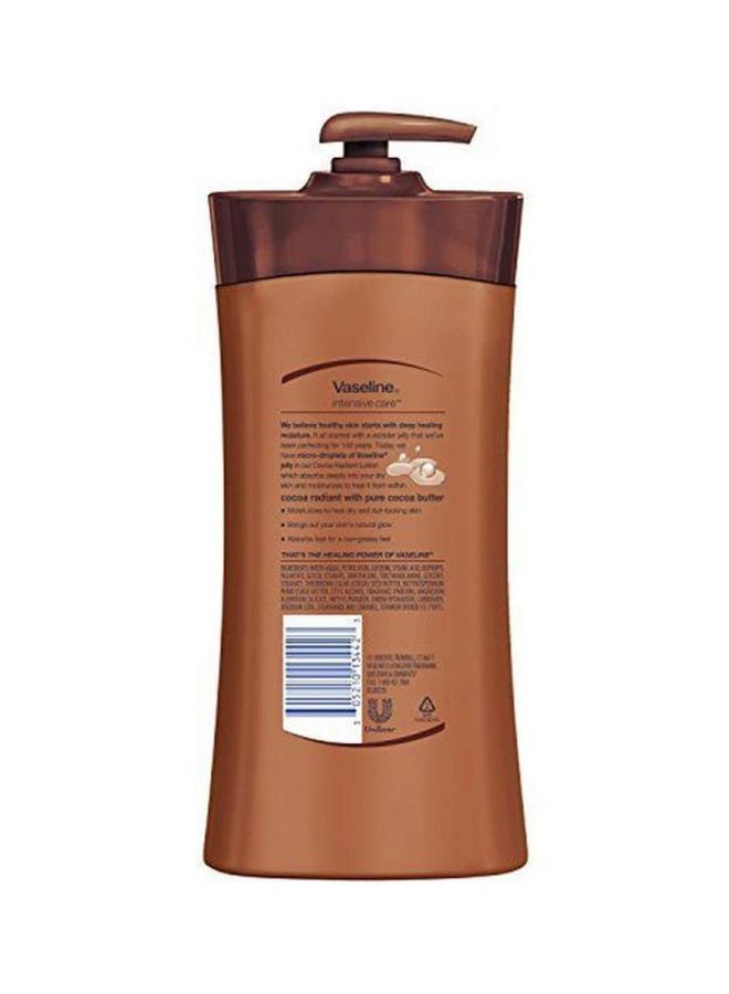 Vaseline لوشن الجسم الكاكاو المتألق للعناية المكثفة - Image 2