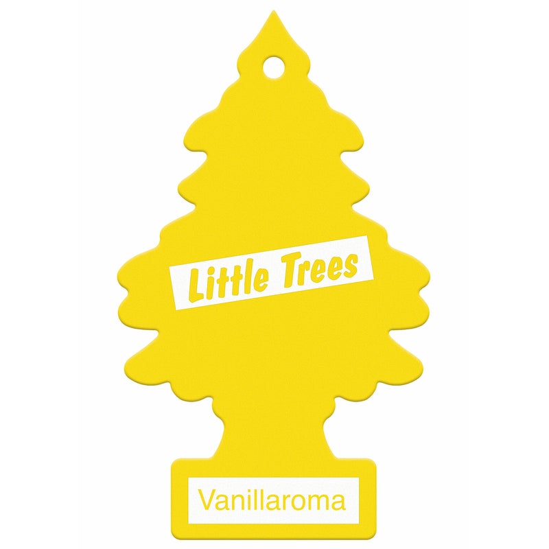 Little Trees Air Freshener Tree MTZ01 Vanillaroma Fragrance For Car Home Boat Caravan - Six Pack - Image 1