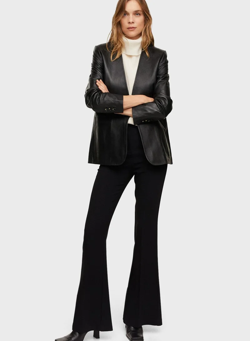 MANGO Button Down Jacket