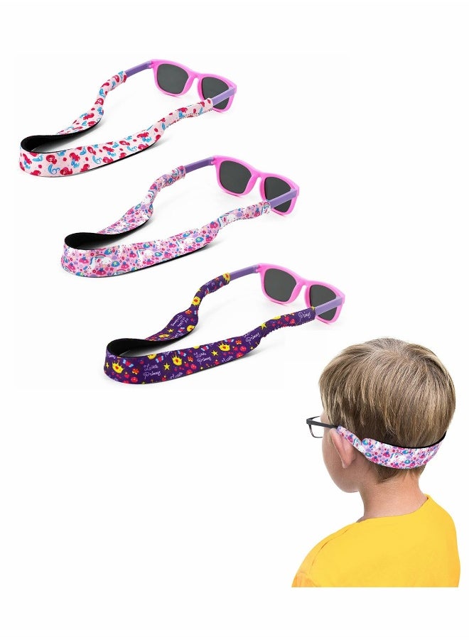 Generic Eyeglass Strap for Kids, SYOSI No Tail Adjustable Glass Retainers for Boys and Girls, Floating Sunglass Lanyard for Children, Anti Slip Glasses, Rope, Diving Material, Anti Dropping Glasses Chains  - Image 1