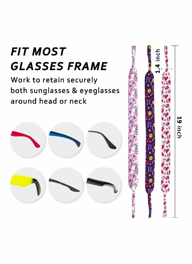 Generic Eyeglass Strap for Kids, SYOSI No Tail Adjustable Glass Retainers for Boys and Girls, Floating Sunglass Lanyard for Children, Anti Slip Glasses, Rope, Diving Material, Anti Dropping Glasses Chains  - Image 5