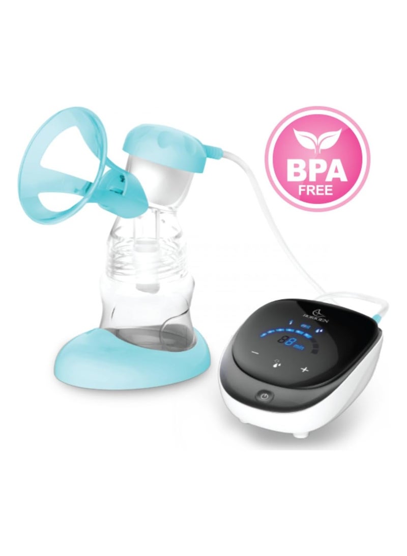  جرانزيا شفاط الحليب الكهربائي Granzia GentleFeed – وسادة سيليكون ناعمة، 9 مستويات شفط، شاشة LED - Image 1