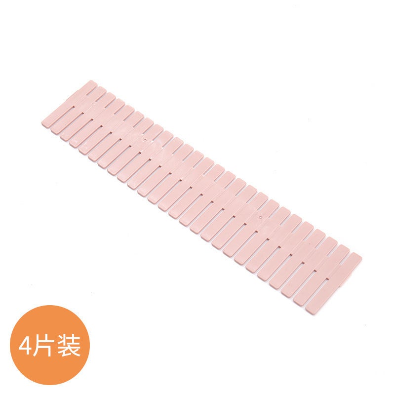 Drawer Storage Partition Board Partition Box Free Combination Grids Partition Plastic Classification Partition Finishing And Dividing Artifact - Image 1