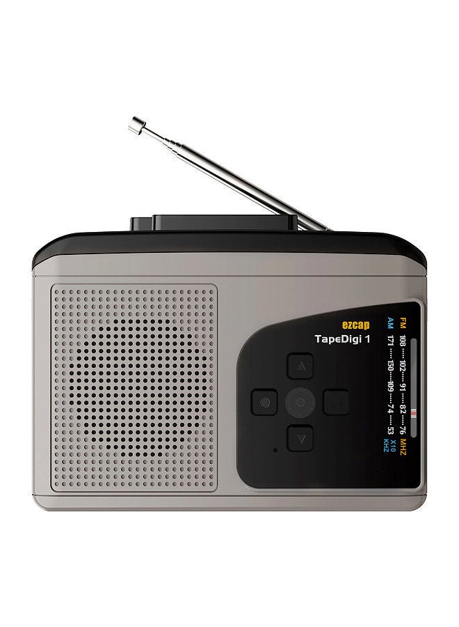 Ezcap ezcap234 Cassette Tape Player Portable AM FM Radio Cassette Tape-to-MP3 Converter Sound Recorder - Image 1