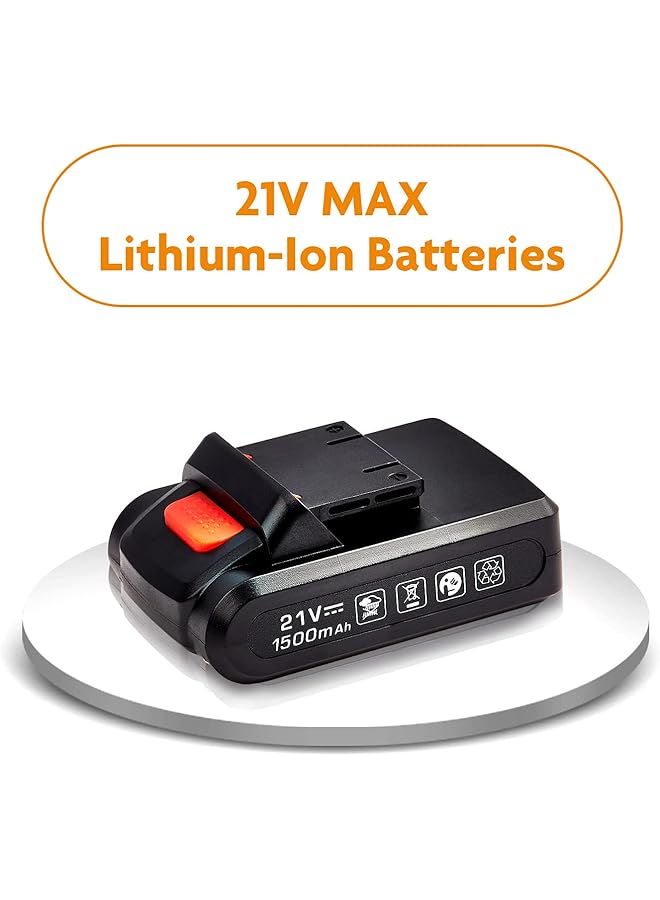 erorex Cordless Drill Machine Tool Sets Red - Image 5