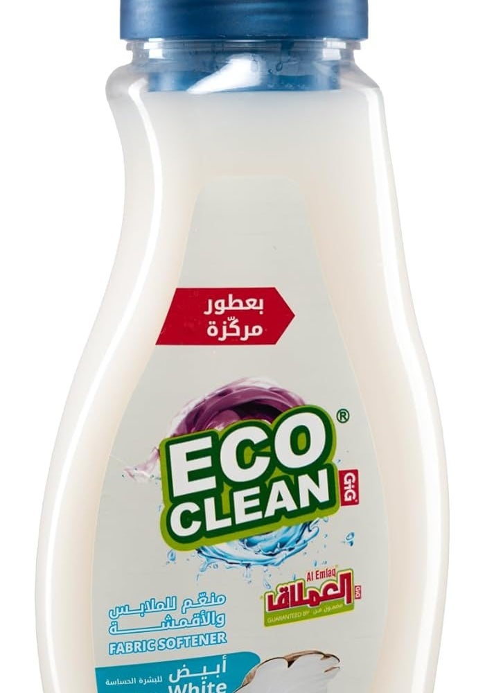 Eco Clean White Fabric Softener - 750ml - Image 1