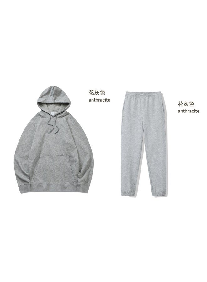 Autumn And Winter Sportswear Suit Group Pure Cotton Games Two-piece Top Training Clothing Long-sleeved Adult Sweatshirt Customization