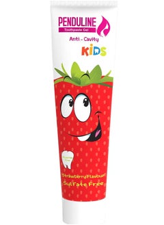 PENDULINE Penduline Anti-Cavity Toothpaste Gel Strawberry Flavor 75G 