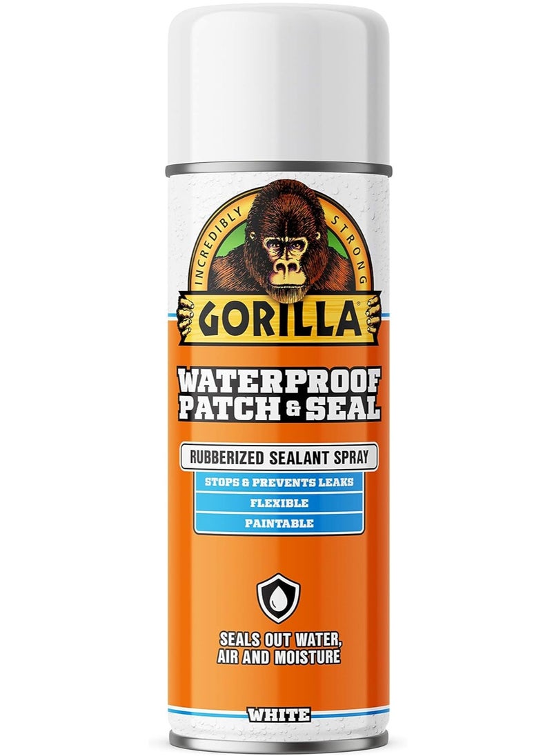 Gorilla Rubberized Waterproof Patch & Seal Spray White 396 G  - Image 1