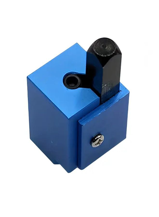 1 PC Blue Metal Right Angle Chisel Square Hinge Mortise Hand Tool for Woodworking - Image 1