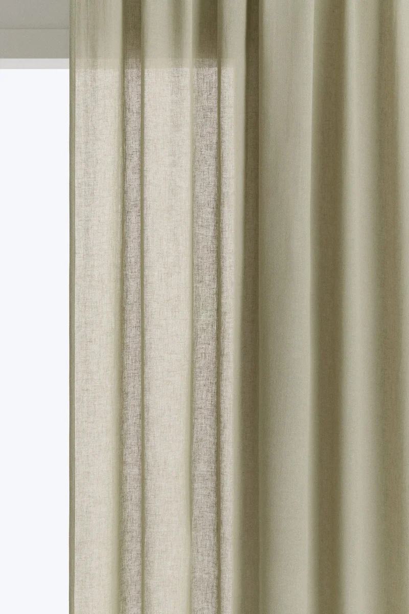 H&M 2-pack linen-blend curtain lengths