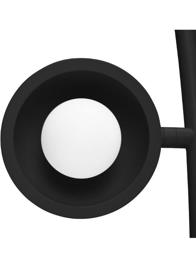 Fatboy Big Lebow Floor Lamp - For living and dining room - Adjustable caps and brightness for the right lighting- Powder coated steel - Anthracite - Image 5