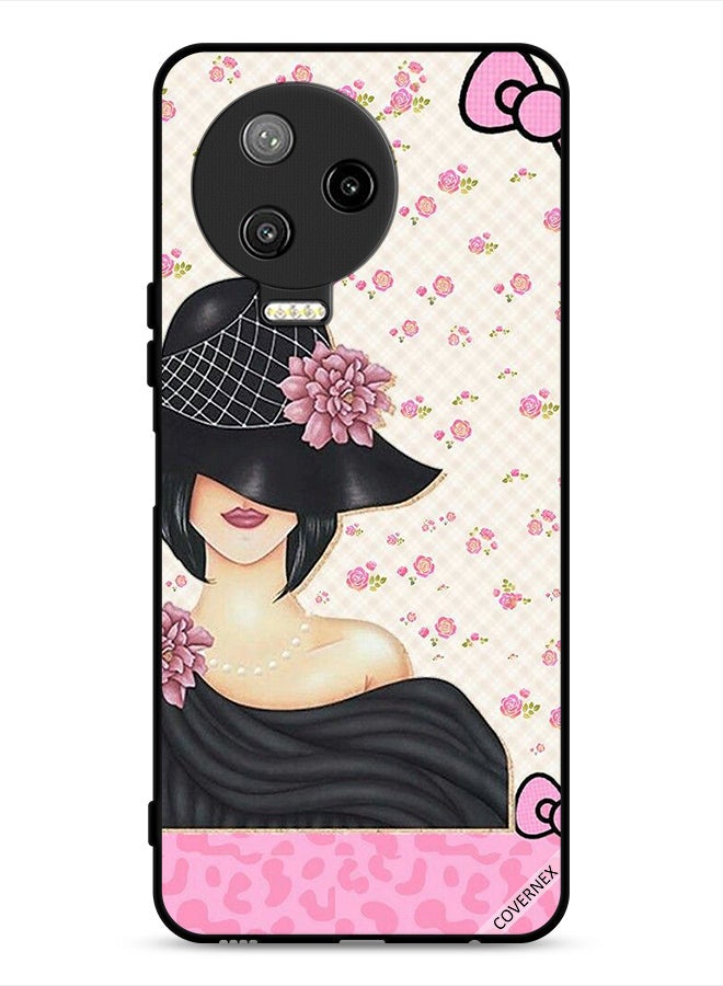 Covernex Infinix Note 12 Pro 4G Protective Case Cover Hat Girl - Image 1
