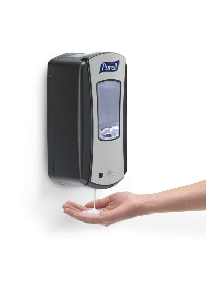 بُريل موزع معقم اليدين Purell LTX-12 بدون لمس، كروم/أسود، لعبوات معقم اليدين Purell LTX-12 سعة 1200 مل (عبوة من قطعة واحدة - تُباع العبوات بشكل منفصل) - 1928-04 - Image 2