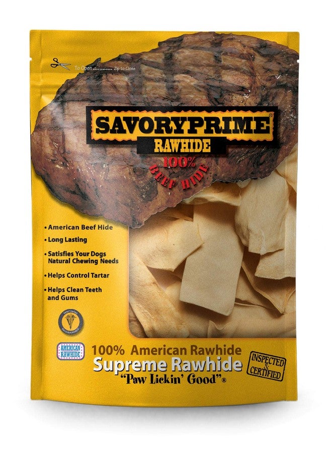 Savory Prime Rawhide Chips Chicken, 1-Pound (046) - Image 1