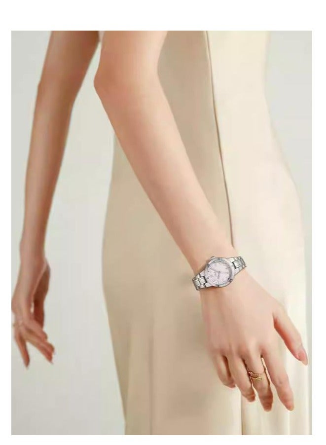 FILA ساعة دائرية صغيرة من السلسلة الكلاسيكية هدية للصديقات النساء - Image 5