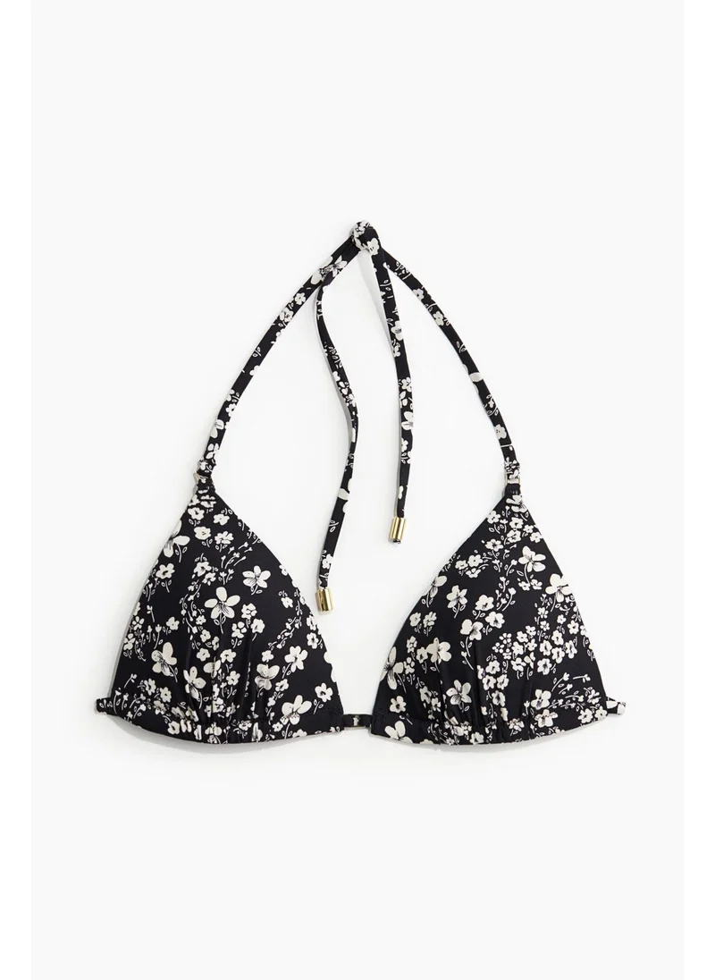 اتش اند ام Push-up triangle bikini top