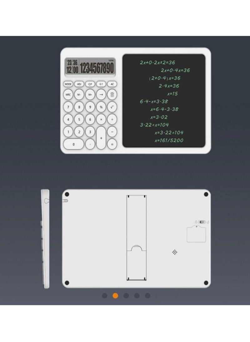 2 in 1 Portable Calculator with Erasable Writing Board, Perfect for Students, Work and Business Travel - Image 5