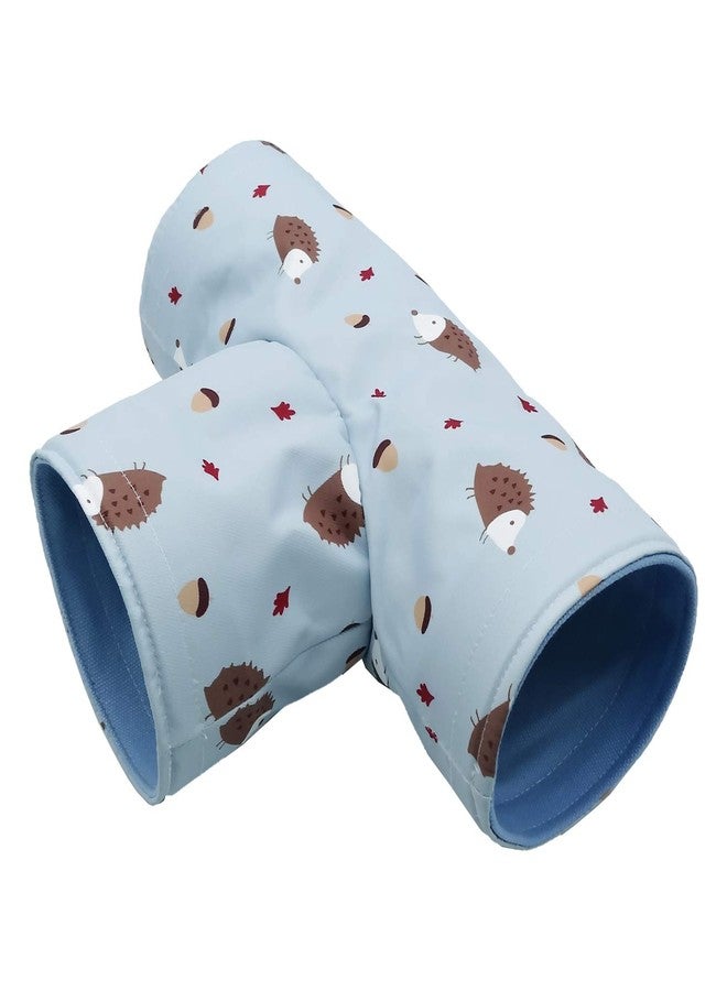 Ymid Select Handmade Small Animal 3-Way Hideout Tunnel Collapsible Pet Play Toy Tunnel Tube for Dwarf Rabbit Hamster Guinea Pig Chinchilla Sugar Glider Hedgehog (Blue) - Image 1