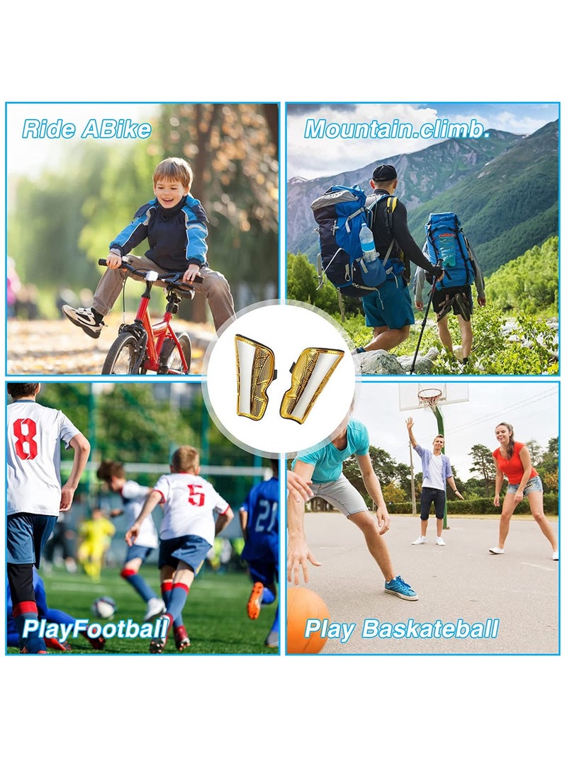 Generic Football Shin Pads, Kids Pad Unisex Child Soccer Breathable Guards Training Equipment for Boys Girls Games Leg Protective  - Image 5