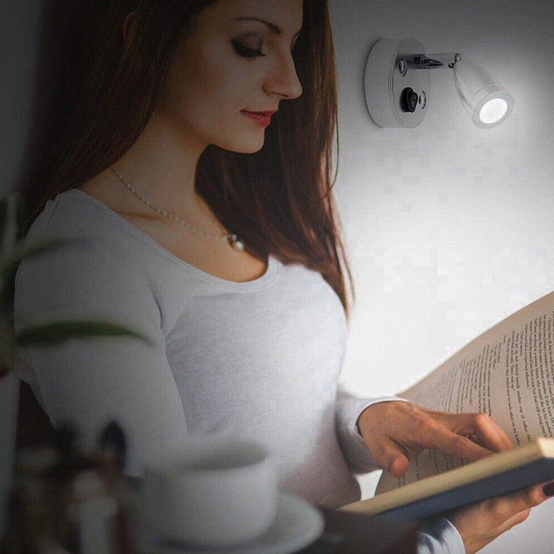 🏠 مصباح قراءة مقاوم مع إضاءة LED للسرير أو جدار الديكور - Image 3