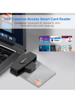 روكيتيك قارئ بطاقات Rocketek CSCR3 الذكي CAC Type-C، لبطاقات البنك، التصريح الضريبي، بطاقات SIM/IC، وبطاقات الهوية (Type-c)  - Image 5