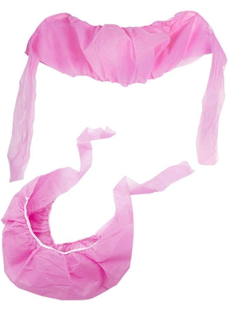 HK 50 Pcs Disposable Nonwoven Bras Pink - Image 3