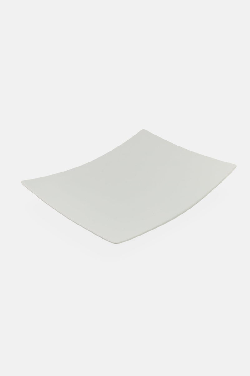 Maser Rectangular Platter, White - Image 1