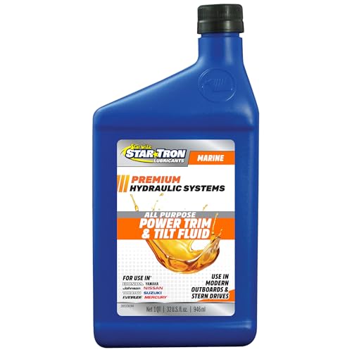 STAR BRITE PRO Star Power Trim & Tilt Fluid - Super Premium All Purpose Hydraulic Fluid for Trim Tabs, Power Tilt & Steering Systems - Anti-Wear, Anti-Foam - Outboard & Stern Drive Systems (028532) - Image 5