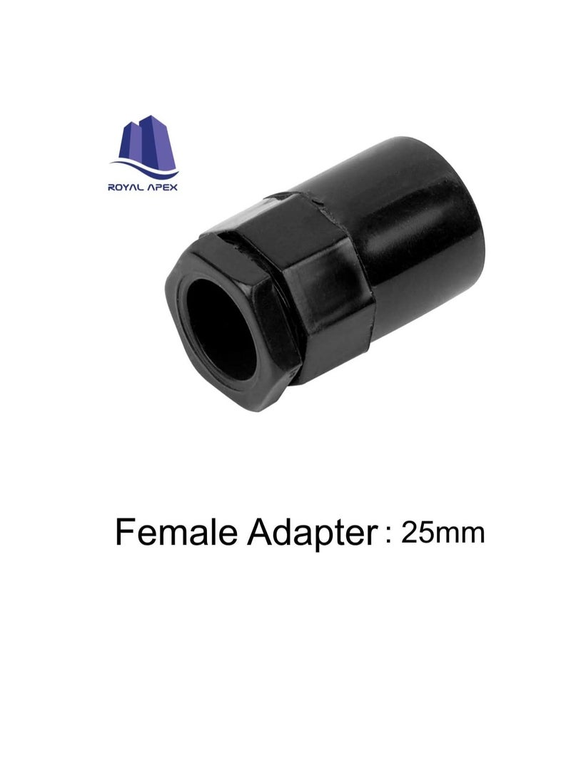 أنابيب ووصلات الأنابيب الكهربائية PVC للأسلاك والكابلات الكهربائية الداخلية والخارجية (حزمة من 10) (25 مم ، محول) - Image 3