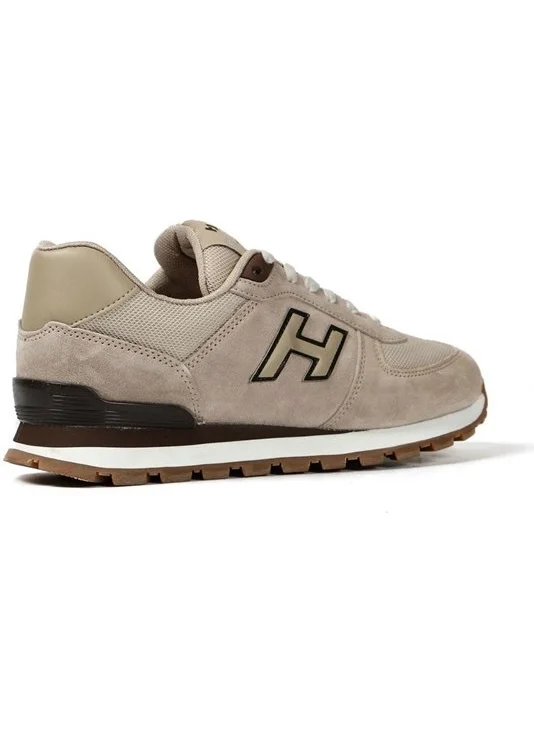 Hammer Jack Peru Men's Leather Sneakers-Beige