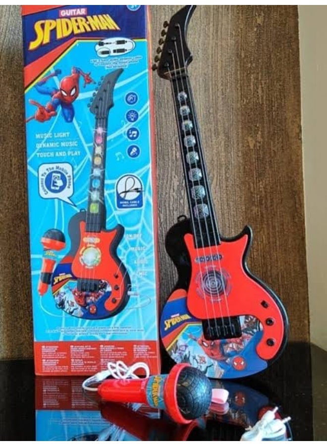 Kids Guitar Toy | Kids Guitar with Microphone | Electric Guitar for Kids | Musical Guitar for Kids | Karaoke Guitar for Kids | Guitar Singing Toy | Guitar with Microphone for Kids | Light Up Guitar with Music | LED Light Guitar for Kids | Guitar with AUX Cable | Guitar Connects to Mobile | Musical Instruments Toy for Kids | Educational Guitar Toy | Electronic Guitar for Kids | Rock Star Guitar Toy | Party Guitar for Kids | Kids Playing Guitar Toy | Interactive Music Toy | Guitar with Speaker | Kids Singing Guitar | Musical Guitar Toy | Light Up Kids Guitar | Electronic Kids Guitar | Karaoke Guitar Toy | Little Singer Toy | Singing Star Toy | Guitar with Microphone and Lights | Guitar with Audio Cable | Battery Operated Kids Guitar - Image 5