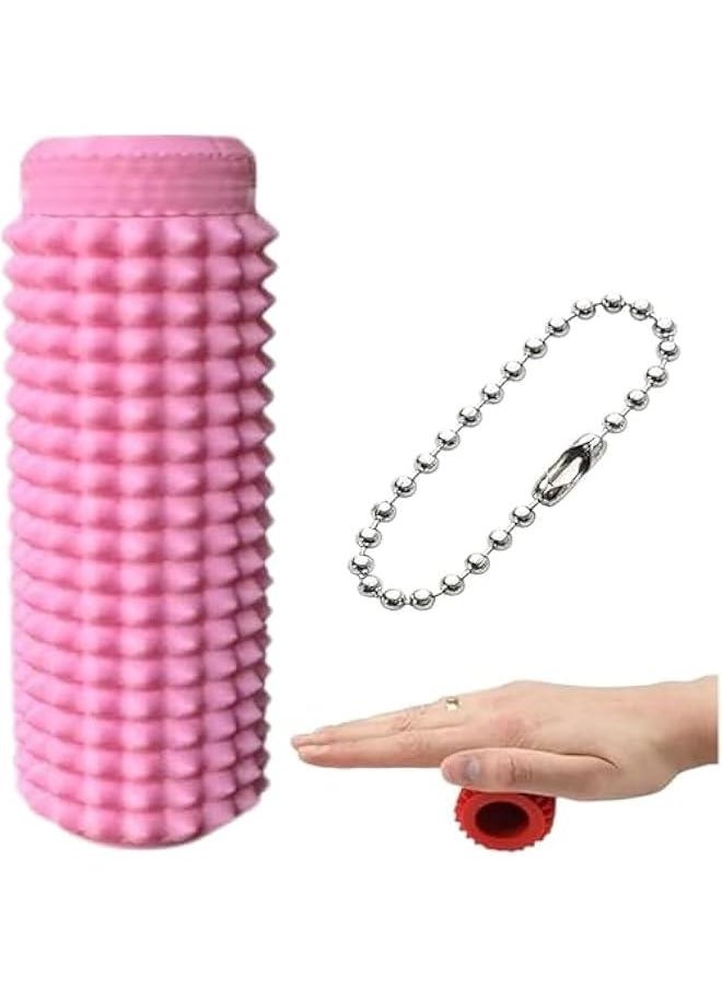 Arabest Purple Spiky Grip Stim Keychain: Calm Fidget for Anxiety Relief, Stress Reduction & Focus  - Image 3