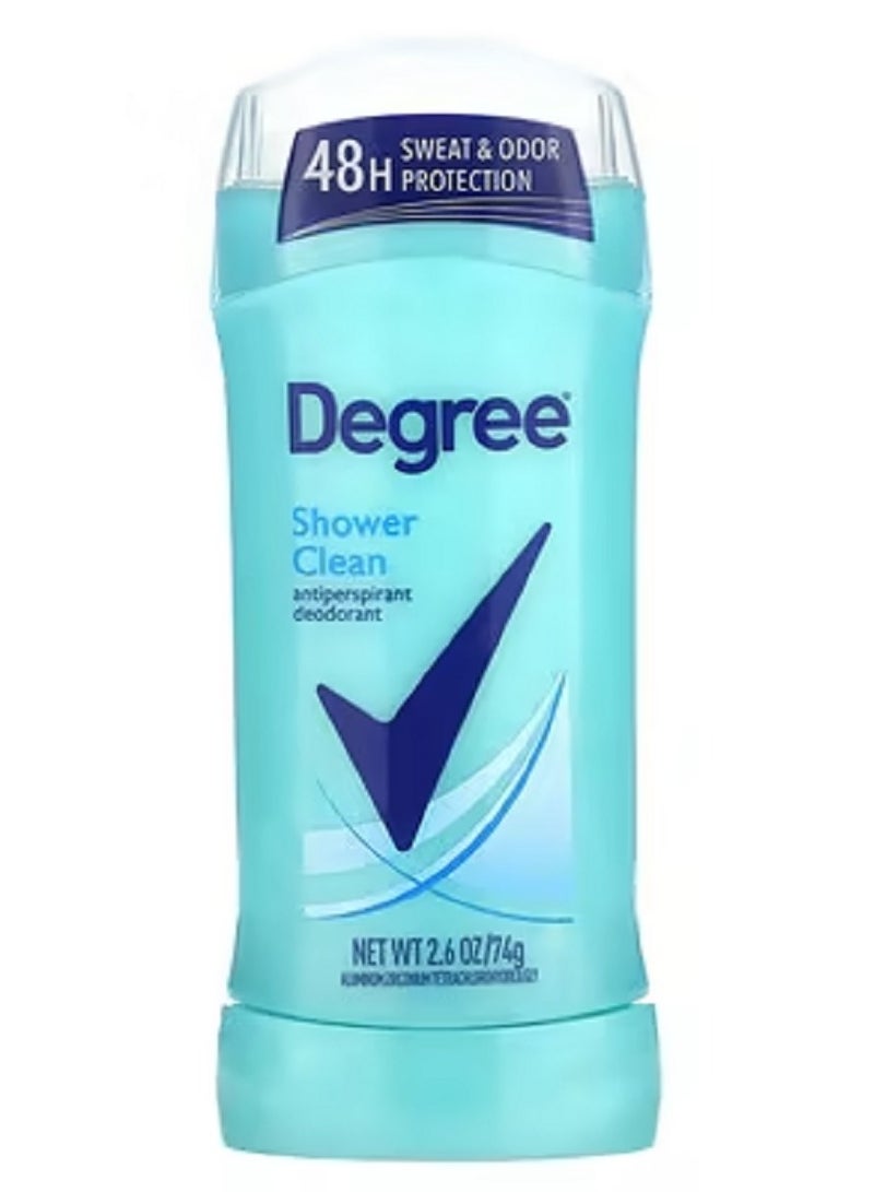 Degree, Antiperspirant Deodorant, Shower Clean 74gm - Image 1