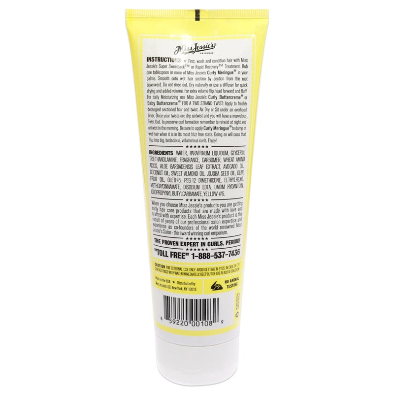 Miss Jessie's Curly Meringue Unisex Cream 8.5 oz - Image 2