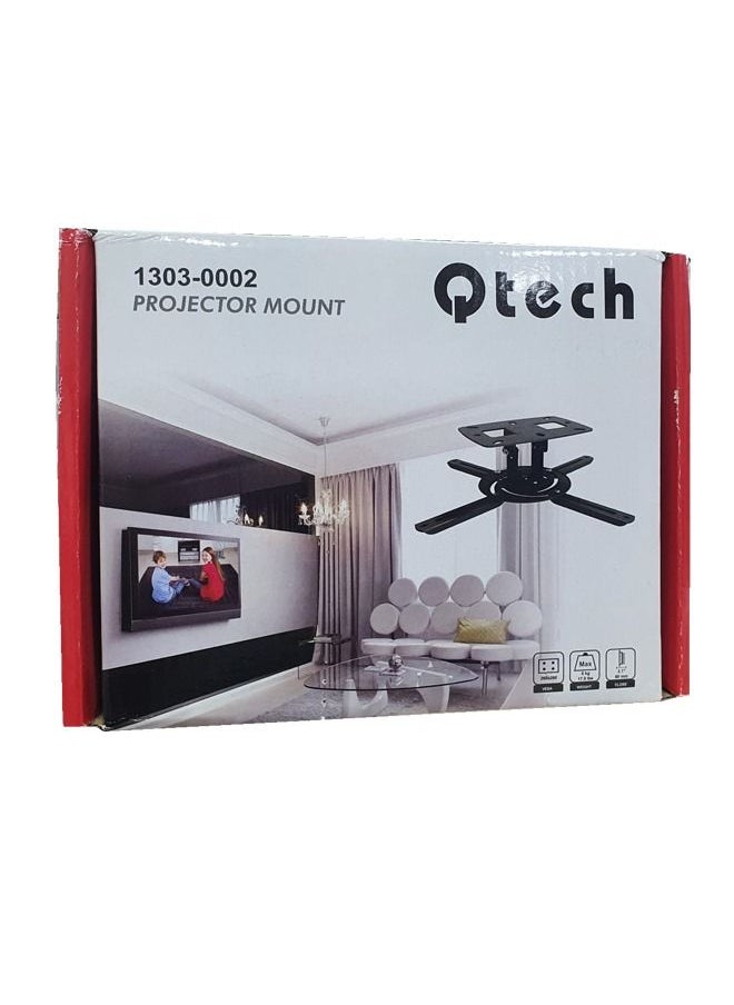 Qtech Universal Ceiling Projector Mount 80mm up to 8kg - pzsku/ZE136FA4A546AD0948E89Z/45/_/1693207625/31fd054f-ae62-4cb5-92ac-4f52865b66d6