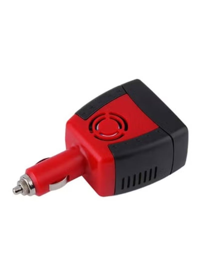 JAJEEK - High-Efficiency Car Inverter Charger – 12V DC to 220V AC Power Converter with USB Charging Port | Portable Vehicle Power Adapter for Laptops, Phones, Cameras & Small Electronics | Compact & Lightweight Design with Overload, Short Circuit & Thermal Protection | Perfect for Road Trips, Camping, and Daily Commute - Image 1