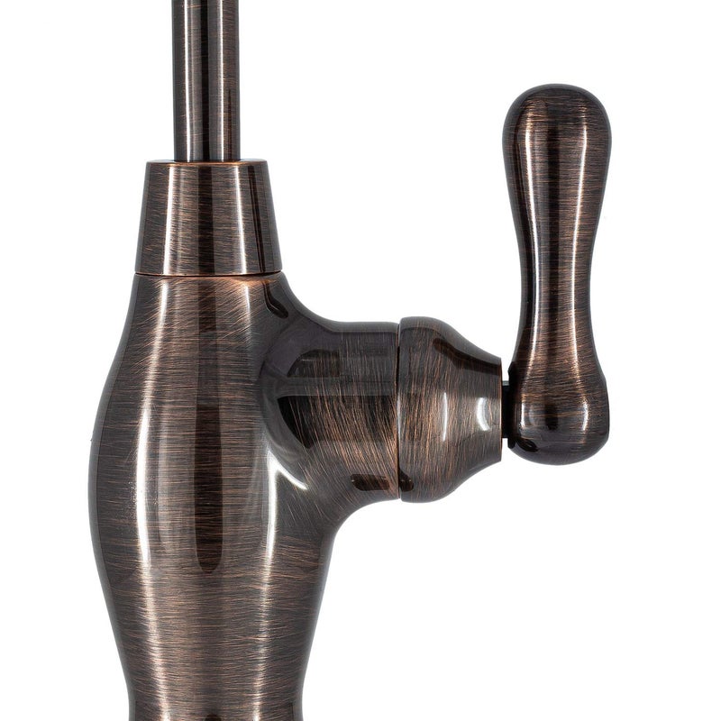 Metpure Water Filtration Faucet Reverse Osmosis Non Air Gap Drinking Water Filtration System Water Dispenser Spout (Antique Wine) Vase Style with Drinking Water Faucet Wrench RO-FW148 - Image 3