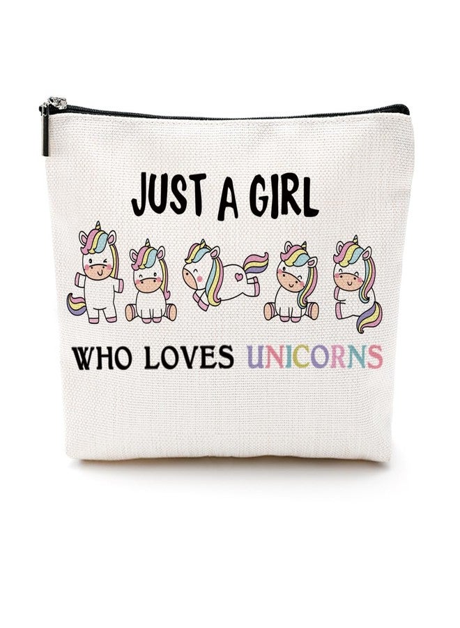 CQM Unicorn Gifts Makeup Bag Stuff Unicorn Cosmetic Bag Toiletry Bag Zipper Pouch for Women Girls Female Sister Daughter Friend Lover Birthday Graduation Friendship - Image 1