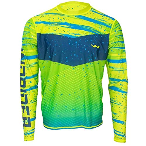 WindRider Fishing Shirts for Men UPF 50 Long Sleeve UV Protection Lightweight Breathable Rash Guard for Outdoor Use