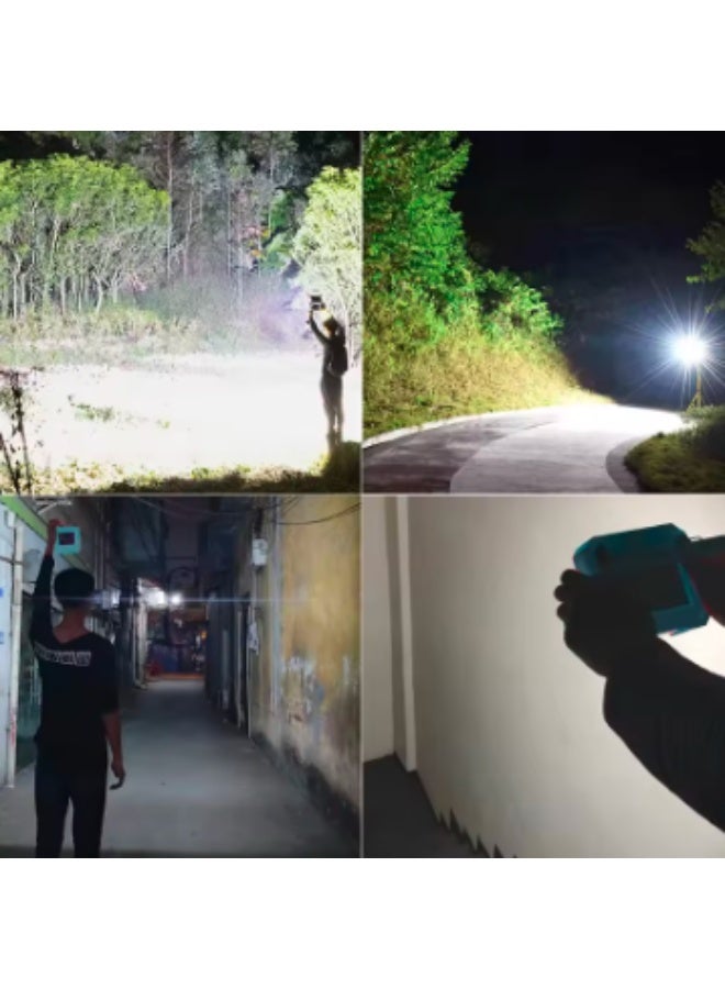 LC Multifunctional Charging Lamp – High Brightness LED Work Light - Image 4