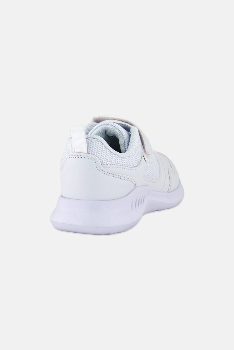 RBX Kids Girl Velcro Closure Shoes, White - Image 4