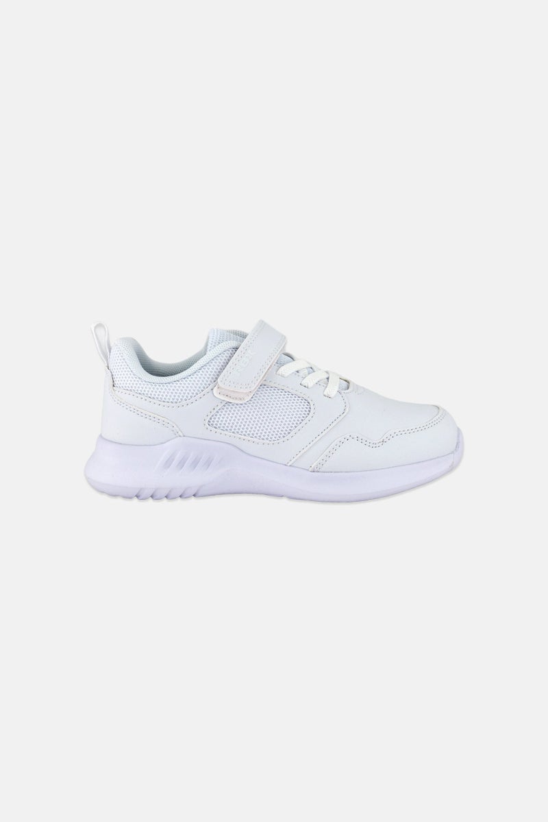 RBX Kids Girl Velcro Closure Shoes, White - Image 2