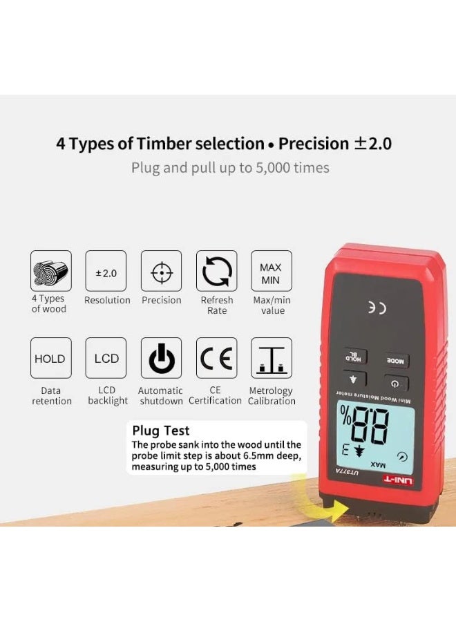 UNI-T مقياس رطوبة الخشب UNI-T UT377A - Image 3