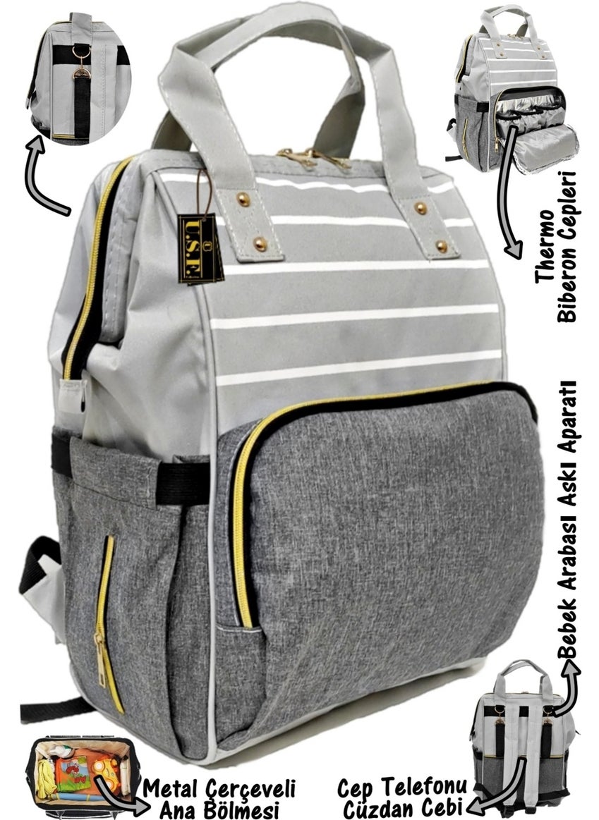 U.S.F Carrycot, Baby Carrier, Stroller + Hospital Release Mother and Baby Care Bag Set of 2  - Image 4