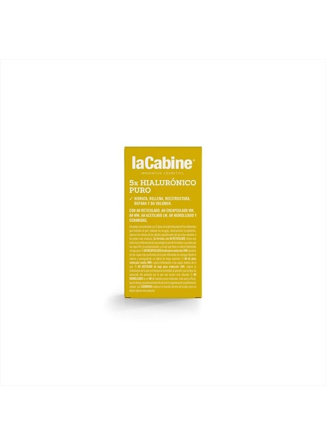 La Cabine Pure Hyaluronic 10x2ml Ampoules - All Skin Types Moisturizer for Whole Body & Wrinkles - Image 3