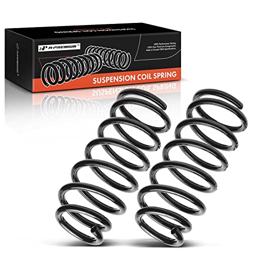 A-Premium 2Pcs Rear Suspension Coil Spring Set Compatible with Honda Civic 2006 2007 2008 2009 2010 2011, Replace# 52441SNAXA01, 52441SNXA01 - Image 1
